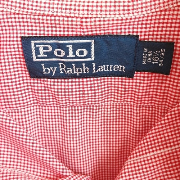 Polo by Ralph Lauren Button up Long Sleeve Check Shirt - Picture 3 of 6